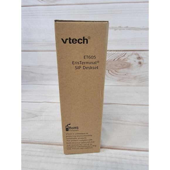 Vtech ErisTerminal SIP Deskset Office Business Telephone ET605 NIB - Picture 4 of 11
